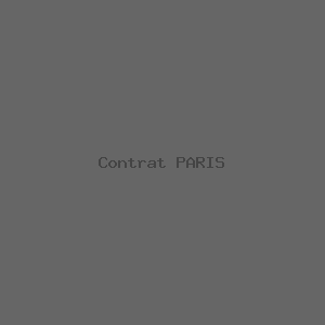 Contrat PARIS